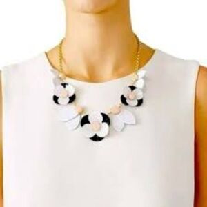 Kate Spade Pick A Posy Rose Quartz Statement Necklace $158
